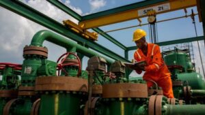 Meter reading: oil output is below Nigeria’s Opec quota © Ikechi Ugwoeje/Shutterstock